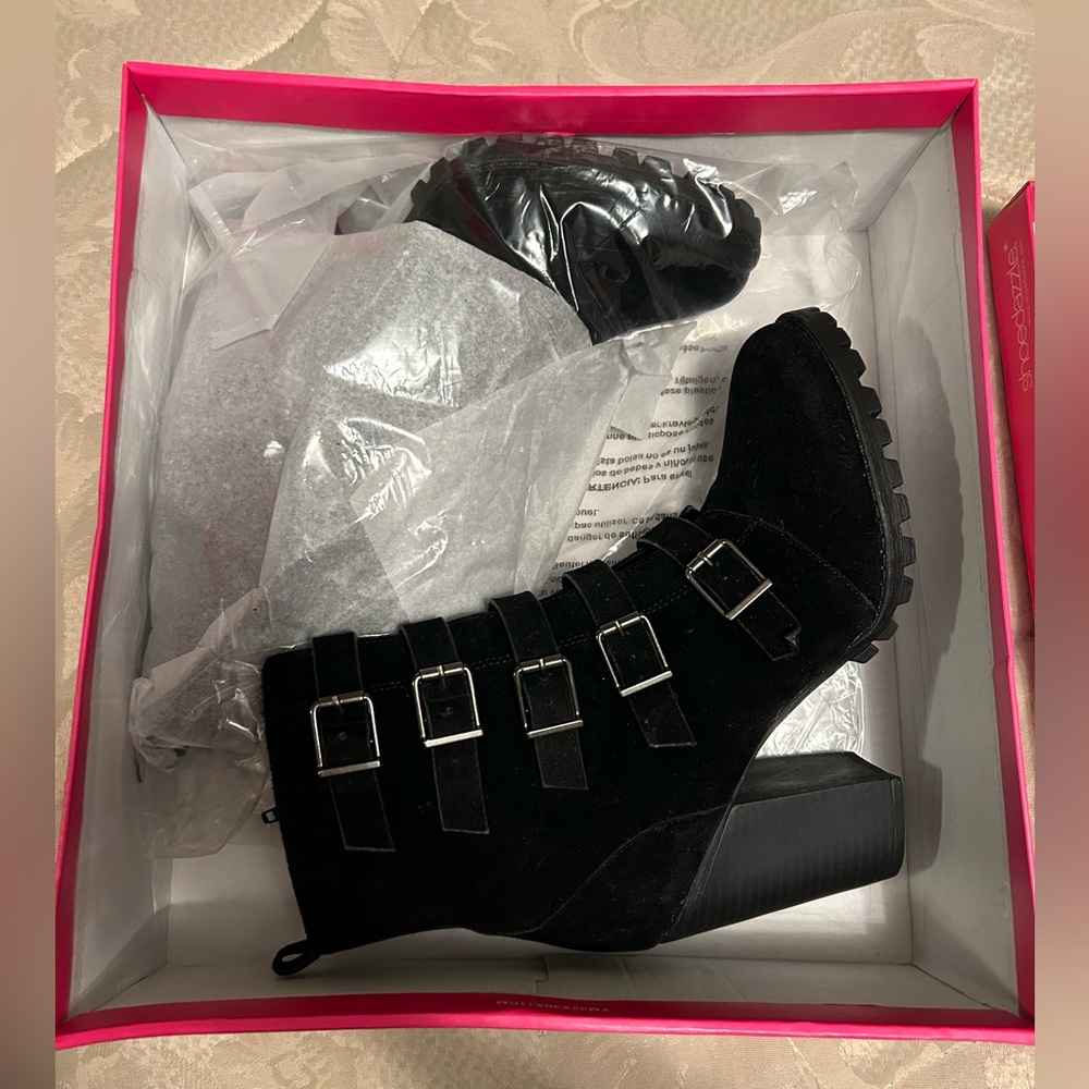 Black Combat Boots